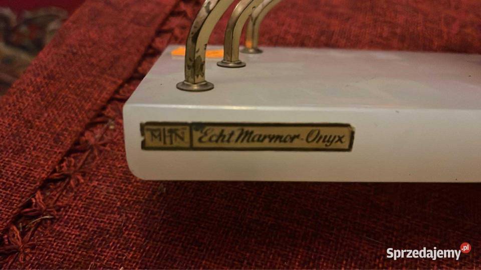 Listownik Art Deco na podstawie z jasnego Gdańsk