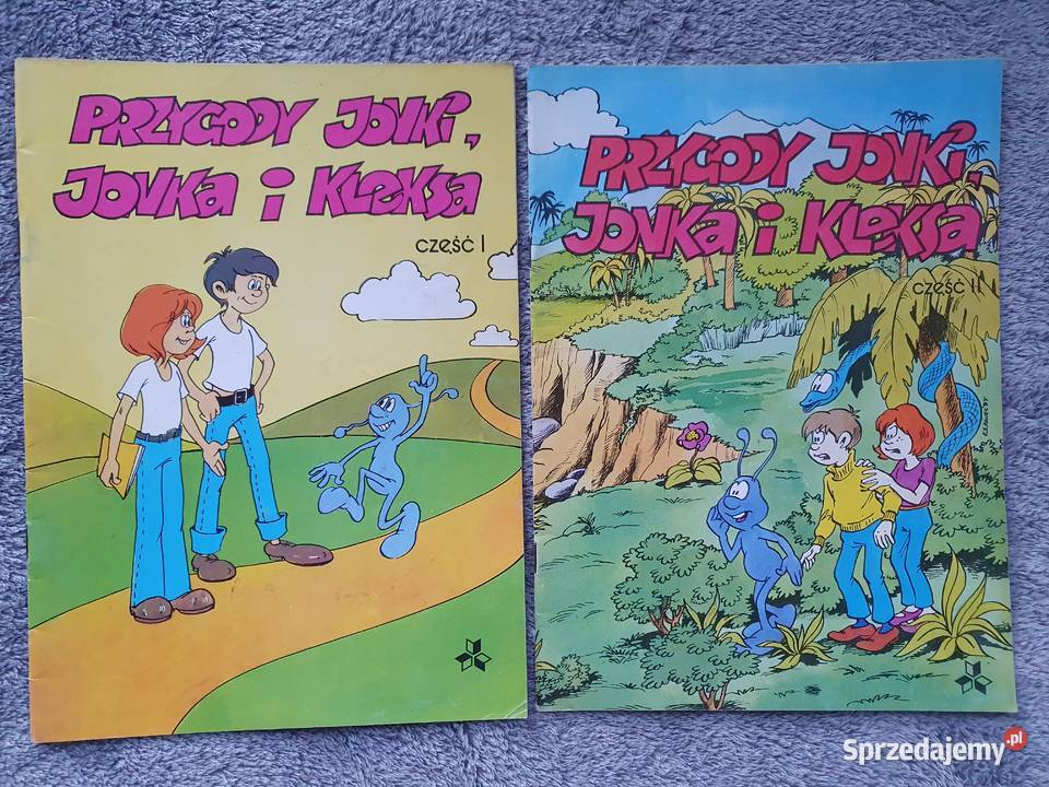 Przygody Jonki Jonka i Kleksa komplet wyd 3 1988 Gdynia