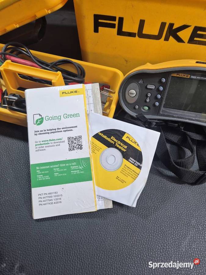 tester instalacji elektrycznych Fluke 1663