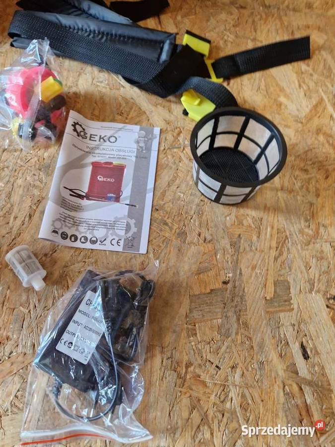 Opryskiwacz akumulatorowy plecakowy 16L Lekki Głogowa