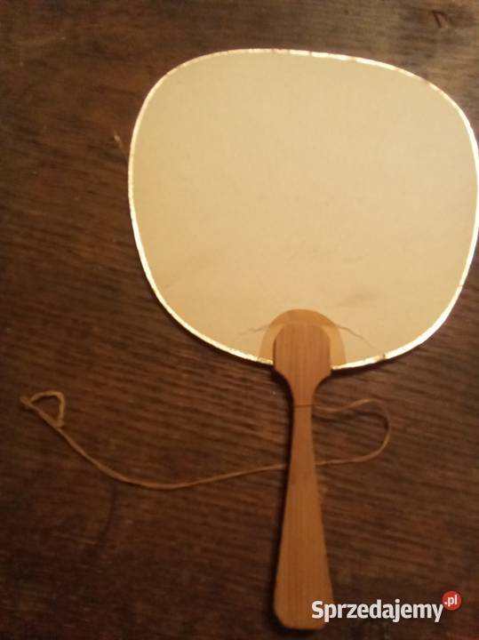 Papierowy wachlarz gejszy Vintage