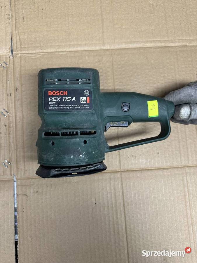 Szlifierka mimośrodowa BOSCH PEX 115A 190W