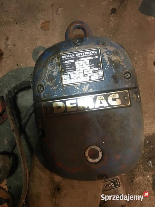 Wciągarka łańcuchowa DEMAG 125250 opolskie sprzedam