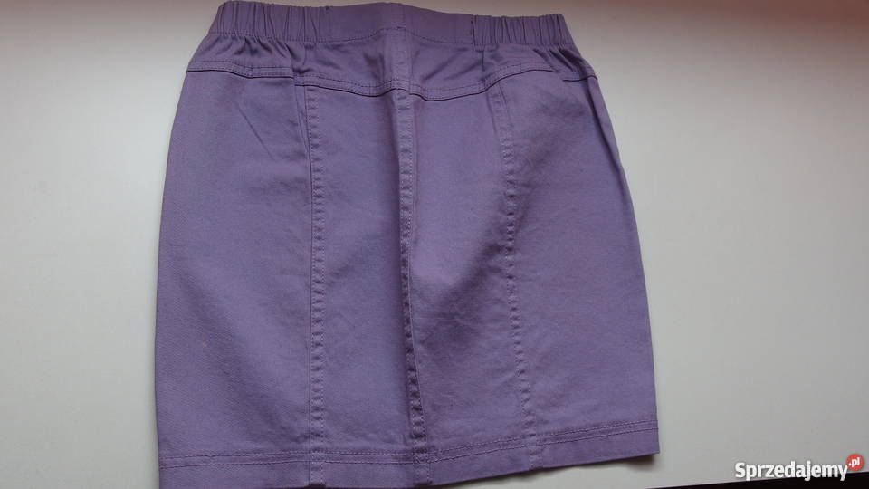 Fioletowa spódniczka spódnica jeansowa jeans Spódnice i sukienki