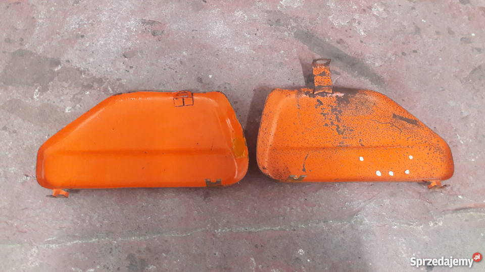 Boczki metalowe w oryginale WSK GilBąkDudekLelek Radom