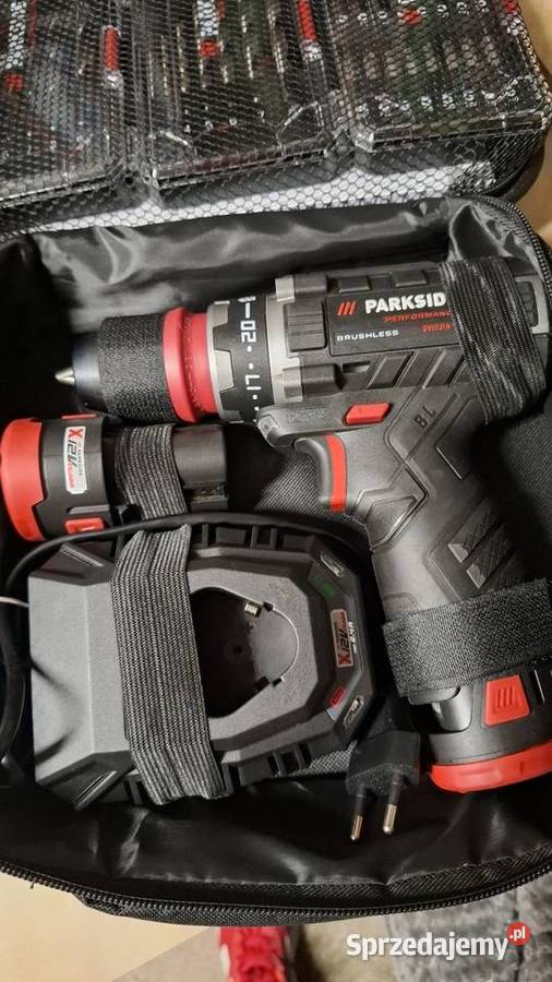 Parkside wiertarko wkrętarka PBSPA 12 E4 z dwoma Warszawa