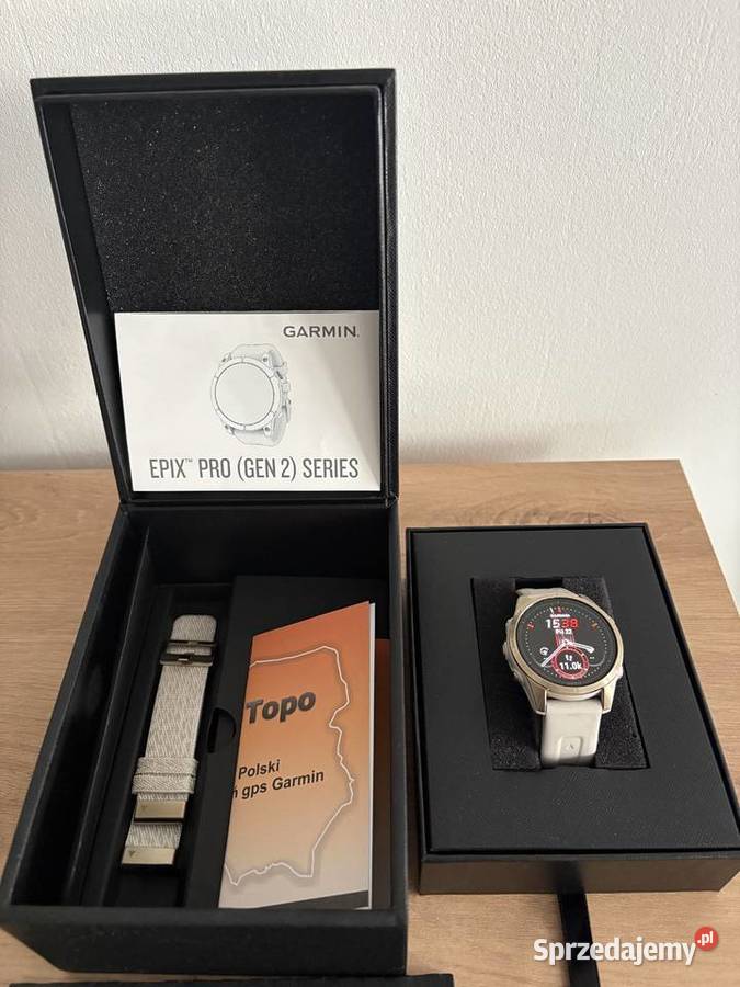 epix Pro Gen 2 Sapphire Edition 42 mm Soft Gold Bochnia sprzedam