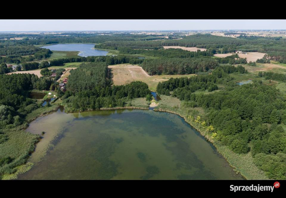 Działka jeziorem Łódź