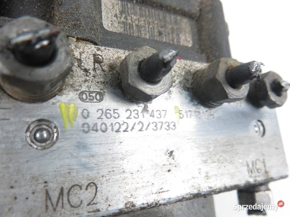 POMPA ABS FIAT STILO 192 0265800369 osobowe Układ ABS i ESP