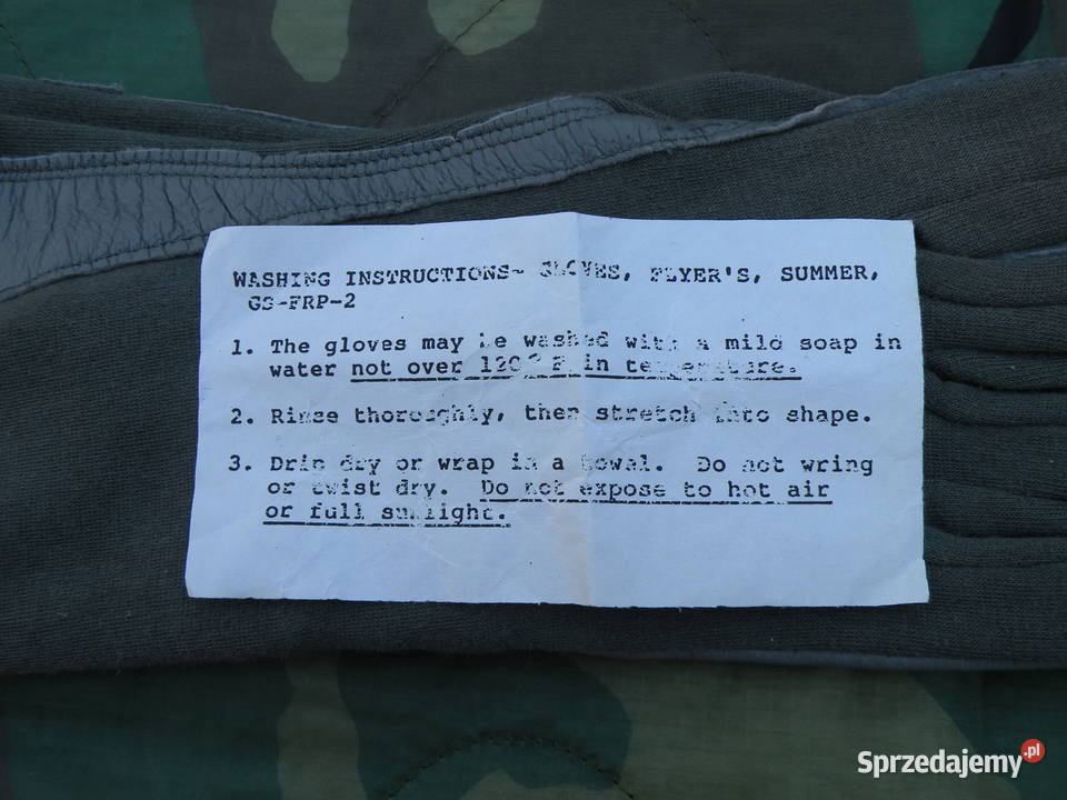 Rękawice flyers Us Army NOMEX 8 dolnośląskie
