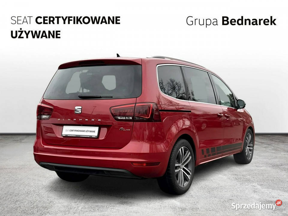 Seat Alhambra Bezwypadkowy Salon Polska Serwis Van / Minibus Łódź sprzedam