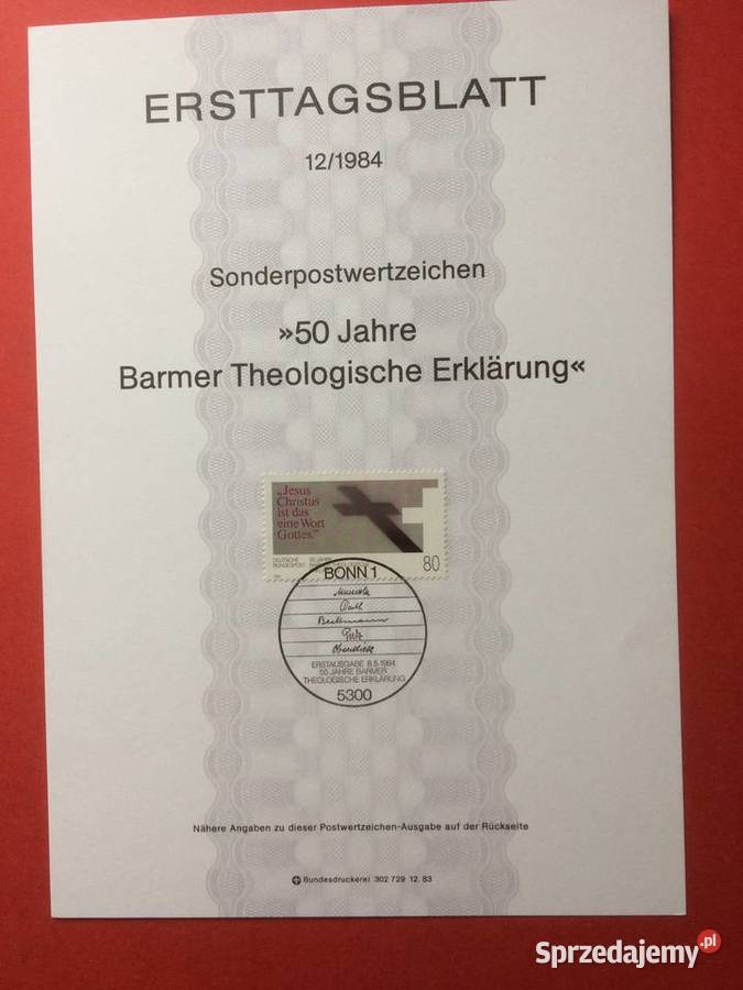 557 Niemiecki Specjalny Znaczek Pocztowy Szczecin sprzedam