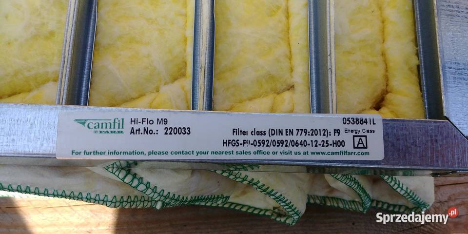FILTR WORKOWY KASETOWY CAMFIL sprzedam