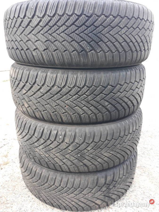 Opony zimowe Continental 20555r16 Samochodowe Świebodzice sprzedam