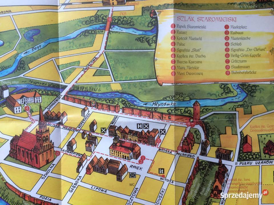 1029 Trzebiatów Plan Miasta Szczecin