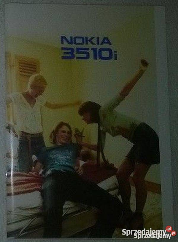 INSTRUKCJA OBSŁUGI NOKIA 3510i mazowieckie Radom