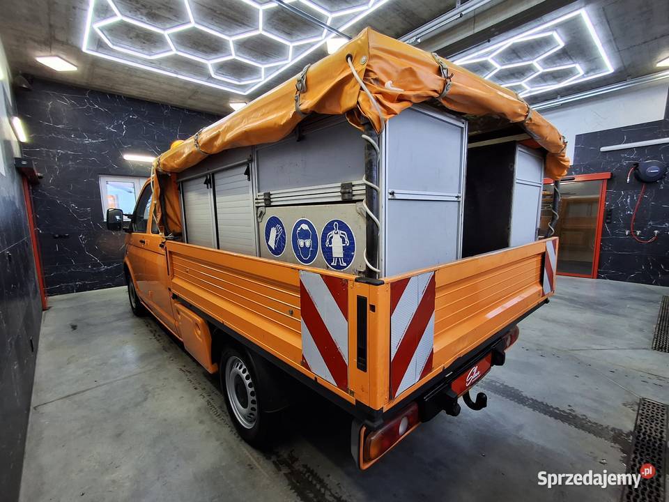 Volkswagen Transporter T5 Lift Doka Serwisowy elektryczne szyby sprzedam