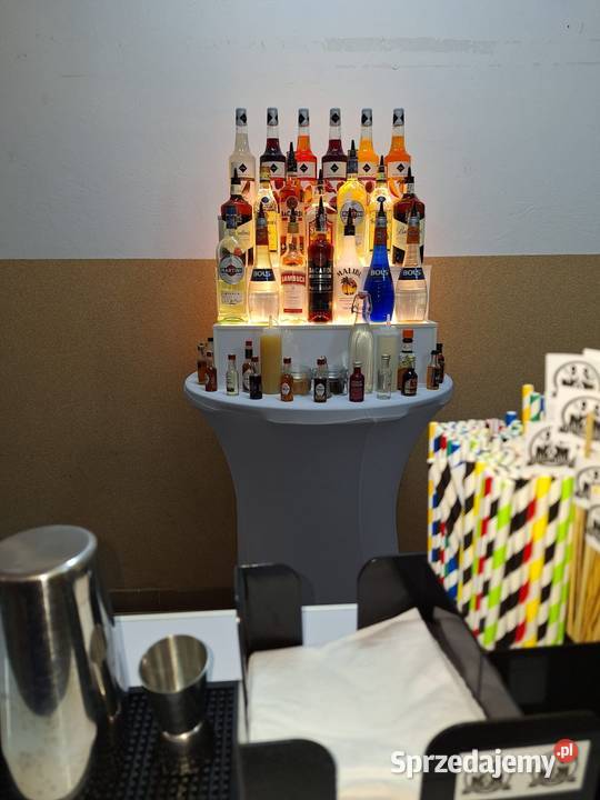 Wystawka podświetlana na alkohole Rzeszów