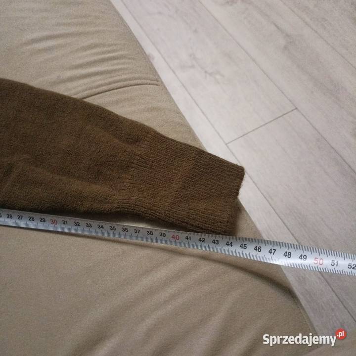 Brązowy sweter kardigan PRIMARK M 38 oliwkowy Weronikopole