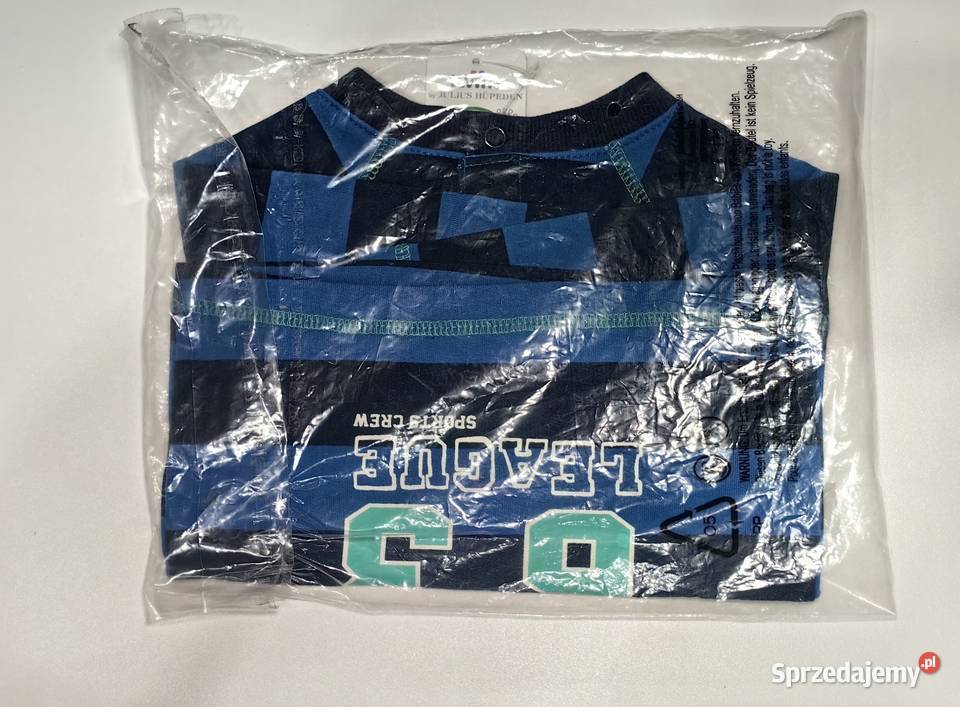 Twins NY63 Bluzka chłopięca Niemowlęca A W Paski Odzież Inczew