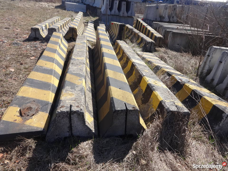 Sprzedam skosy betonowe zakończenie barier Dąbrowa Górnicza