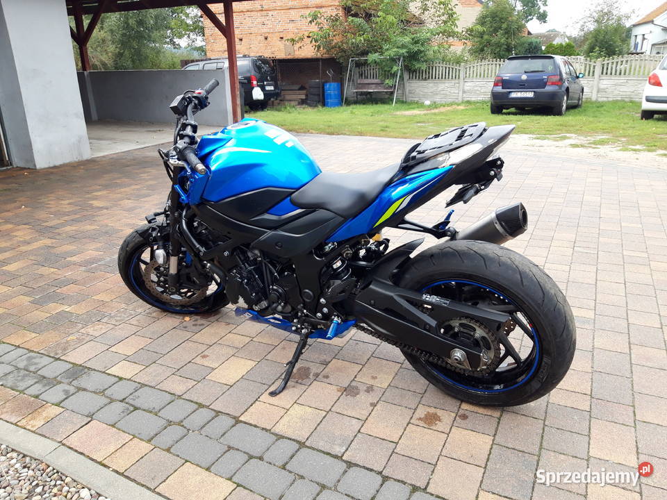Gsxs 750 2019 uszkodzone Rok produkcji 2019 Suzuki Motocykle, skutery, quady Kalisz