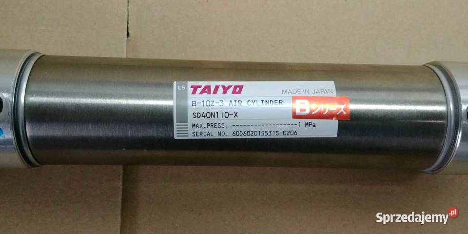 Siłownik pneumatyczny SMC z prowadzeniem Poznań