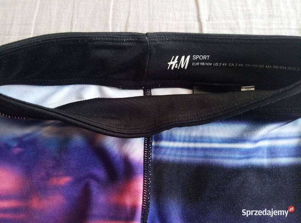 Legginsy treningowe HM rozmiar 98104 Poznań