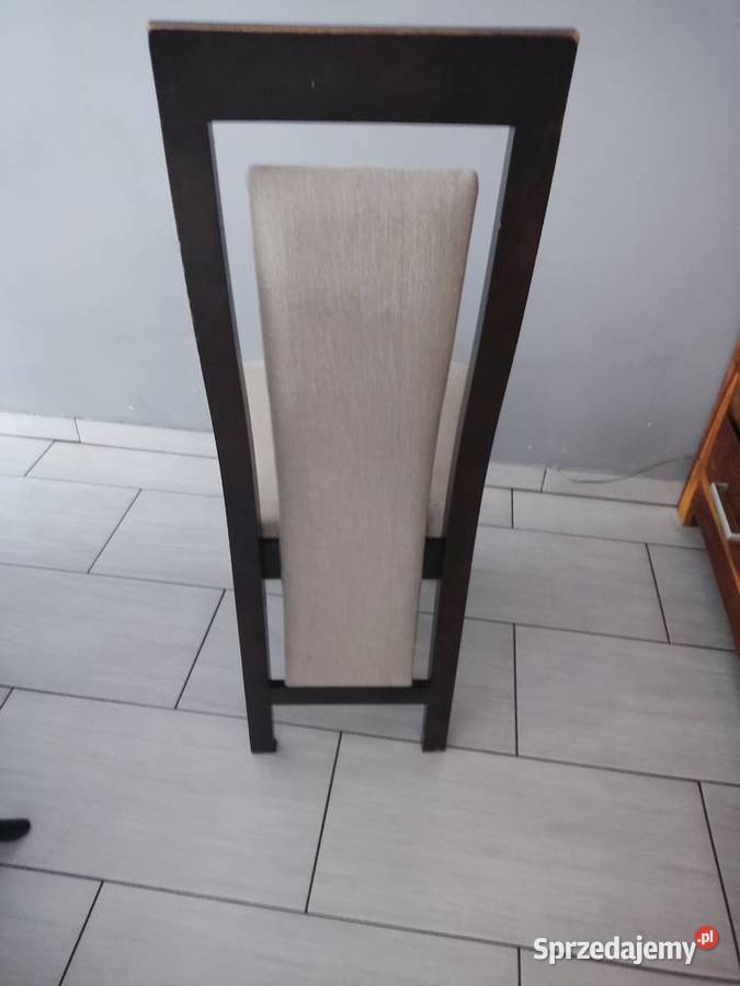 Zestaw 6 krzeseł drewnianych śląskie