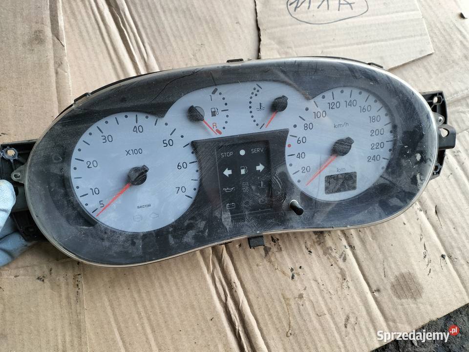 RENAULT CLIO 2 19DTI LICZNIK ZEGARY P7700436472 lubelskie Kamień-Kolonia