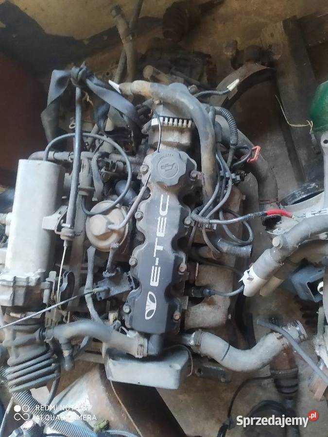 Silnik Daewoo Lanos 15 8v 157000 bez lpg Rok produkcji 1998 Ostrów Wielkopolski