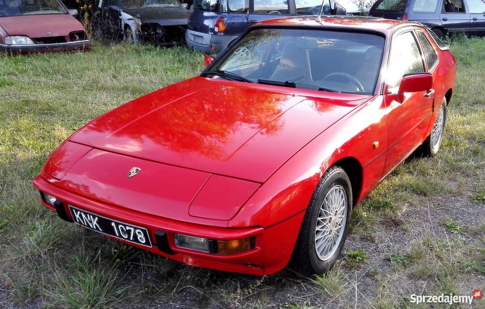 Porsche 924 produkcji 1979 r poj 20 benzyna 125 Zarejestrowany w Polsce Motoryzacja Konin