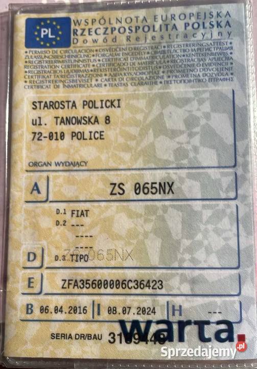 Fiat Tipo Motoryzacja Police