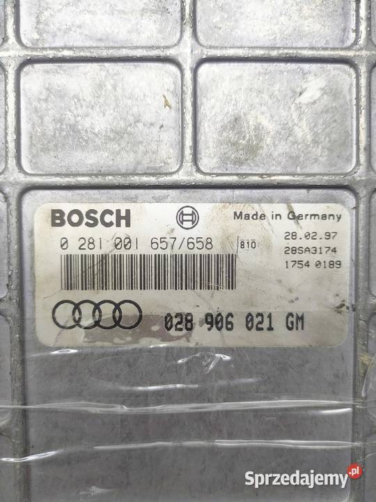 AUDI A4 B5 STEROWNIK KOMPUTER SILNIKA osobowe Przemęt