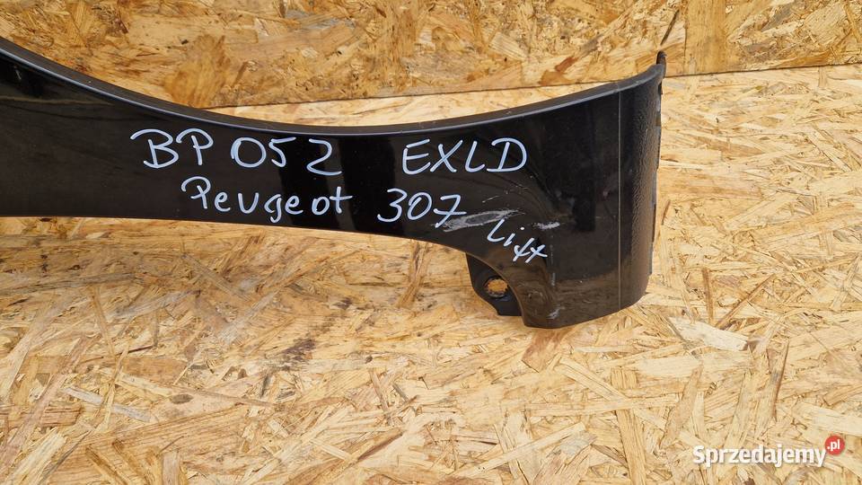 PEUGEOT 307 LIFT BŁOTNIK PRZÓD PRZEDNI PRAWY wielkopolskie Słowikowo