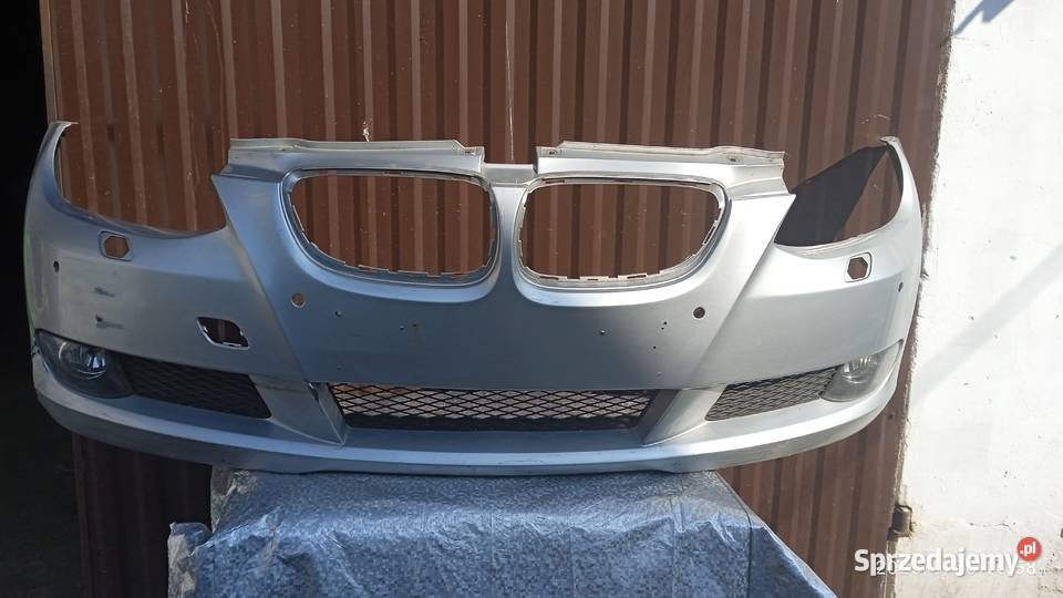 Zderzak BMW E92 przód srebnyczujniki pdc Biała Rawska