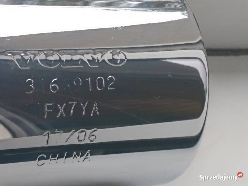 Końcówka wydechu tłumika VOLVO XC60 XC90 V90 S90 Warszawa sprzedam