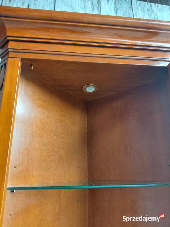 ładna przeszklona witryna narożnikowa SELVA 308 Kredensy i witryny kujawsko-pomorskie Byczyna