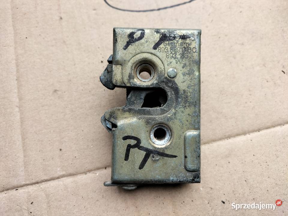 Audi 80 B3 80B3 893839016O ZAMEK DRZWI PRAWY TYŁ Kamień-Kolonia