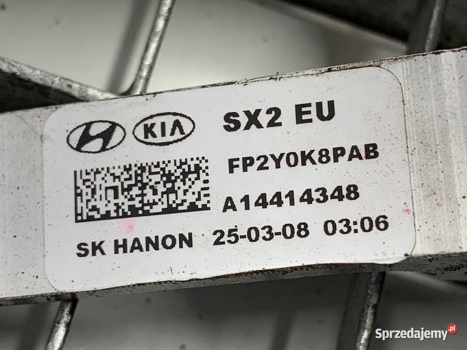 RURKA KLIMATYZACJI HYUNDAI KONA SX2 FP2Y0K8PAB