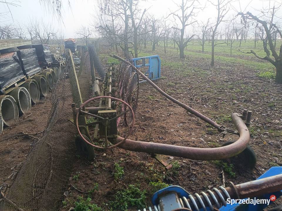 Grabiarka przetrząsarka do siana słomy 5 gwiazd Amazone