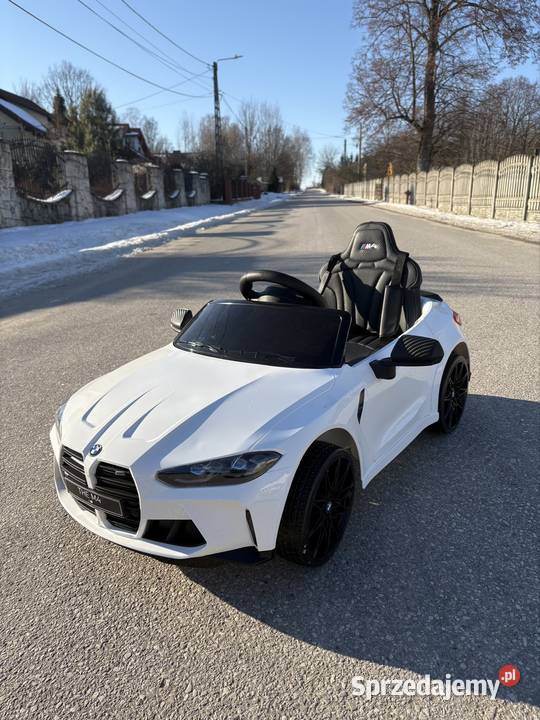 Pojazd na akumulator BMW M4 nowy samochód Grabownica