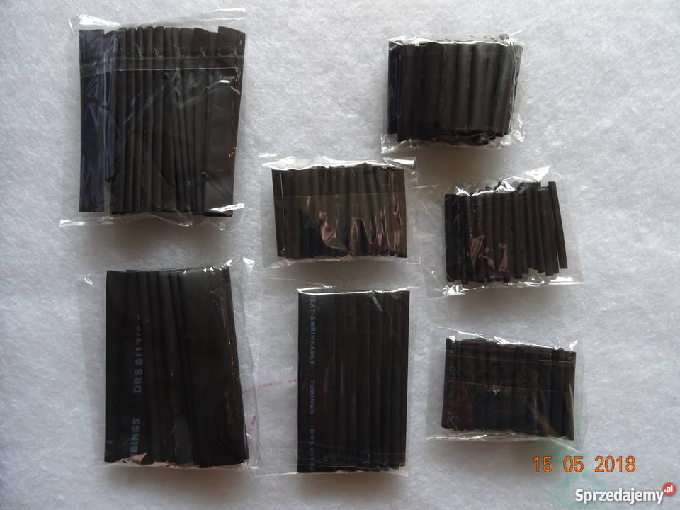 Termokurczliwe czarne koszulki 127 sztuk łódzkie Łódź sprzedam