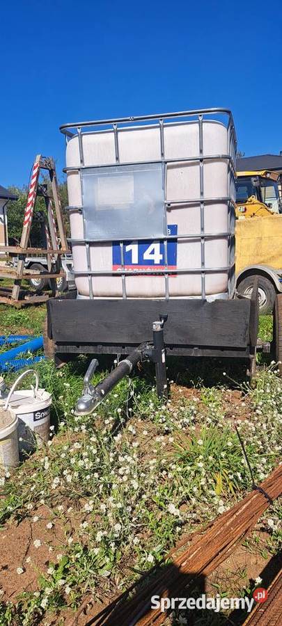 Mauzer 1000L na przyczepce Pozostałe mazowieckie Glinianka