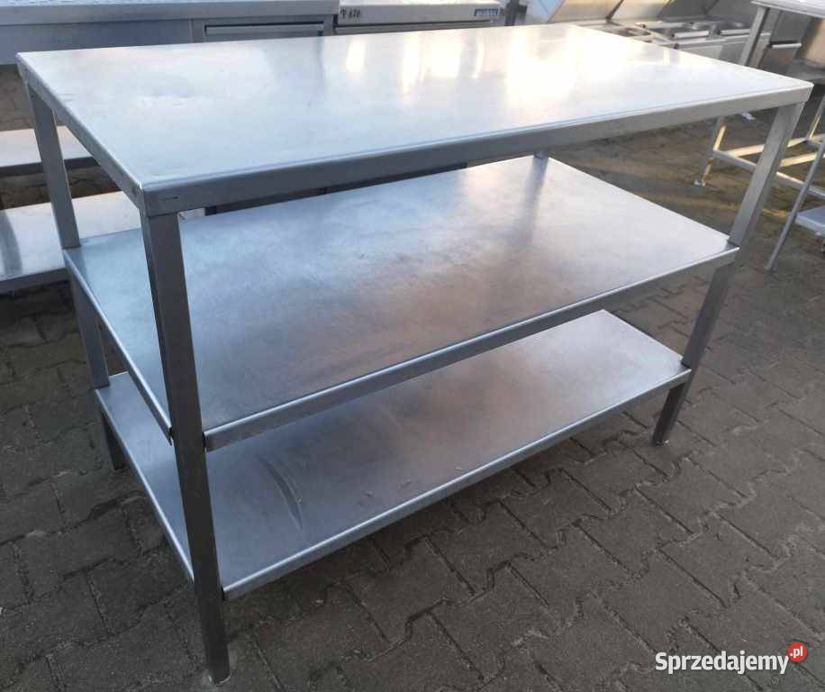 Stół gastronomiczny z półkami 1206085 wielkopolskie