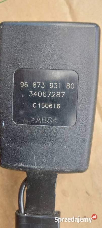 Spinka zapinka pasa lewy przód CITRON C3 II osobowe Szczecin
