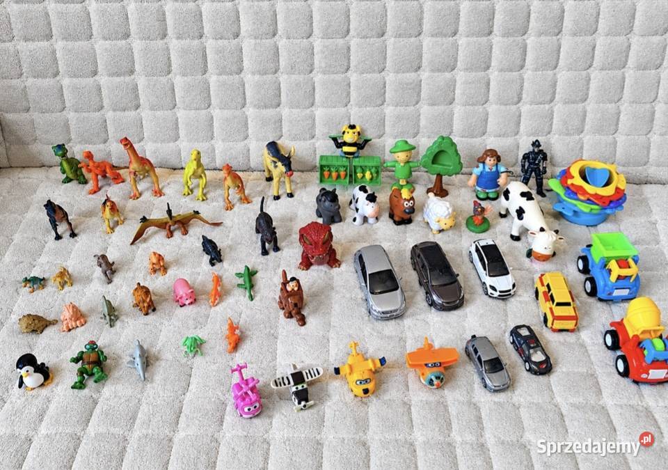 55 figurek i zabawek dinozaury zwierzęta dolnośląskie Wrocław