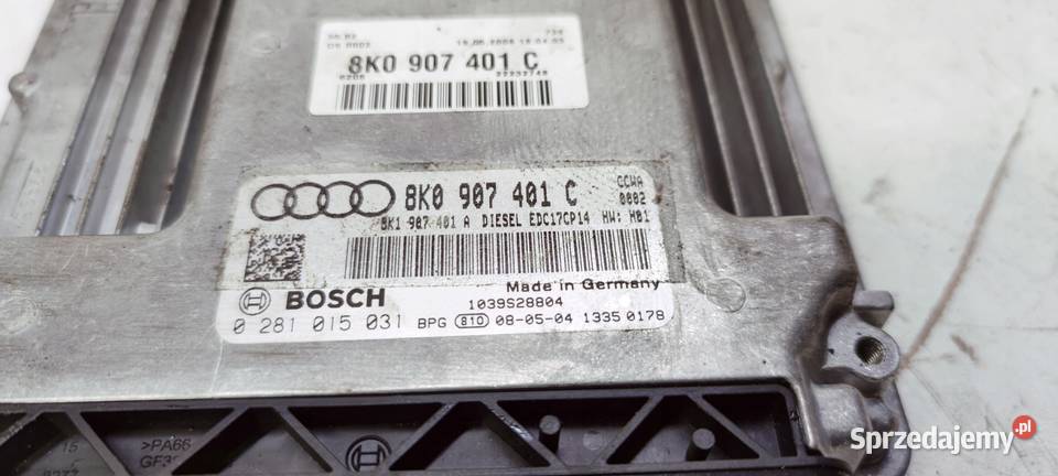 STEROWNIK SILNIKA AUDI A4 A5 30TDI CCW śląskie sprzedam