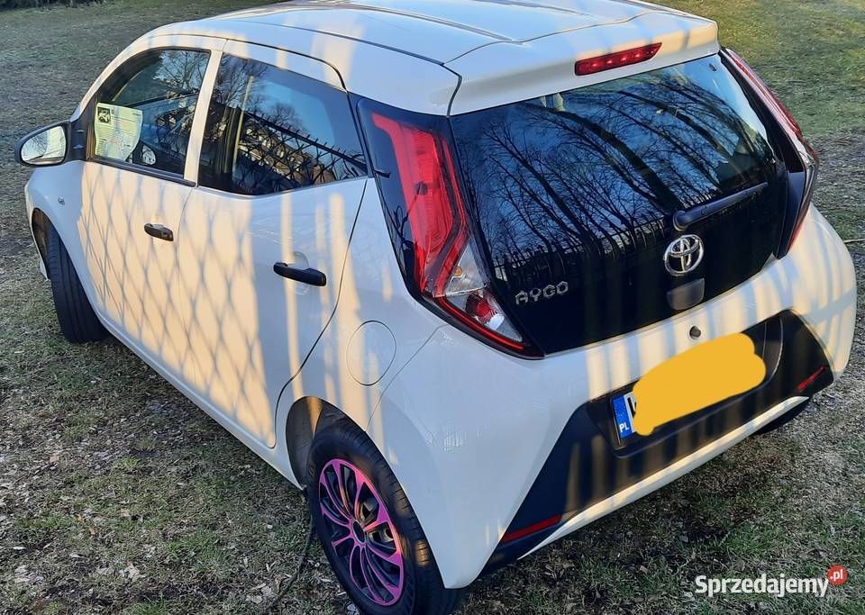 Toyota Aygo 2018 manual benzyna manualna Aygo Wołomin