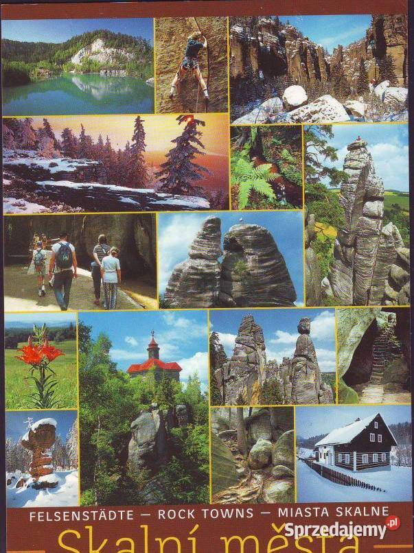 Kart Pocz Feder Czeska Skaliste miejsca widoki Gliwice